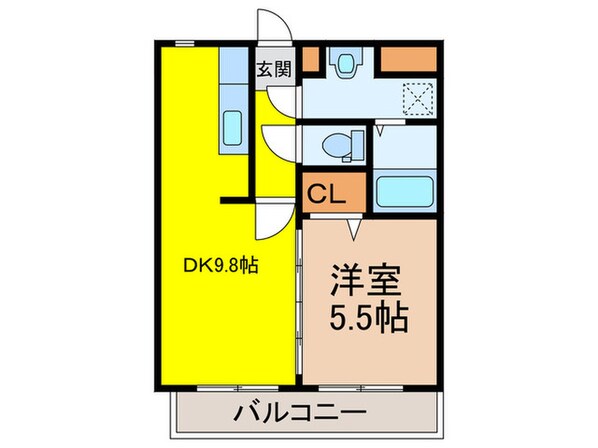 アークプラザしおばるの物件間取画像